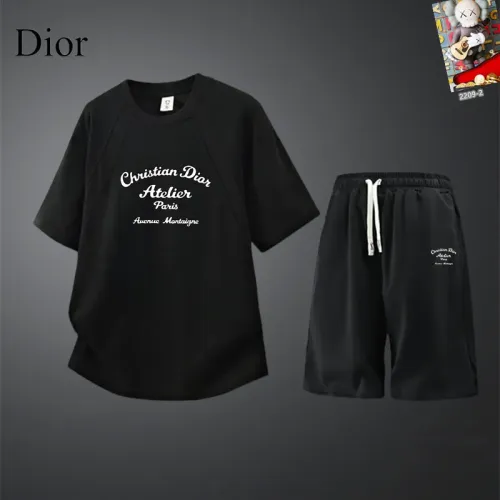 Wholesale Christian Dior Tracksuits Short Sleeved For Men #1444909 $56.00 USD, Wholesale Quality Replica Christian Dior Tracksuits