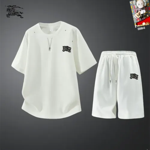 Wholesale Burberry Tracksuits Short Sleeved For Men #1444930 $56.00 USD, Wholesale Quality Replica Burberry Tracksuits