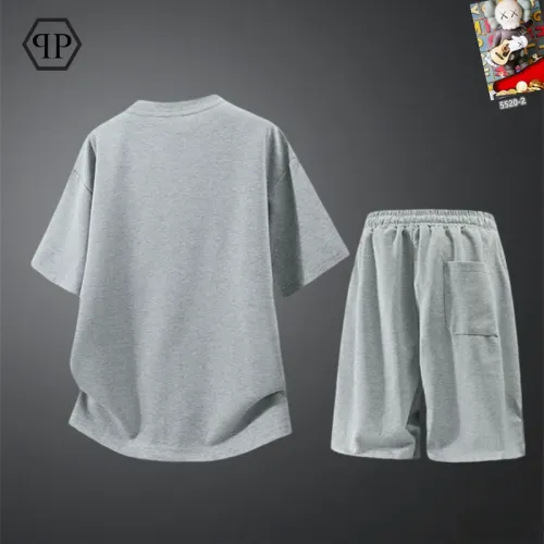 Replica Philipp Plein PP Tracksuits Short Sleeved For Men #1444947 $56.00 USD for Wholesale