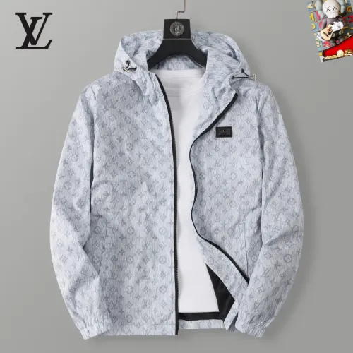 Wholesale Louis Vuitton LV Jackets Long Sleeved For Men #1444972 $60.00 USD, Wholesale Quality Replica Louis Vuitton LV Jackets
