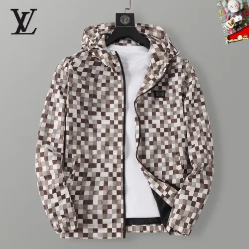 Wholesale Louis Vuitton LV Jackets Long Sleeved For Men #1444973 $60.00 USD, Wholesale Quality Replica Louis Vuitton LV Jackets