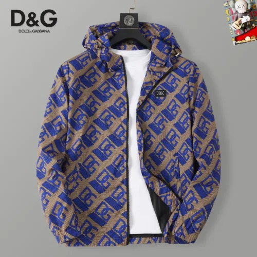 Wholesale Dolce &amp; Gabbana D&amp;G Jackets Long Sleeved For Men #1444977 $60.00 USD, Wholesale Quality Replica Dolce &amp; Gabbana D&amp;G Jackets