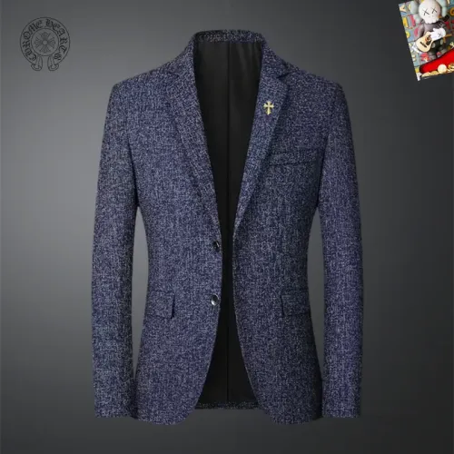 Wholesale Chrome Hearts Jackets Long Sleeved For Men #1445007 $68.00 USD, Wholesale Quality Replica Chrome Hearts Jackets