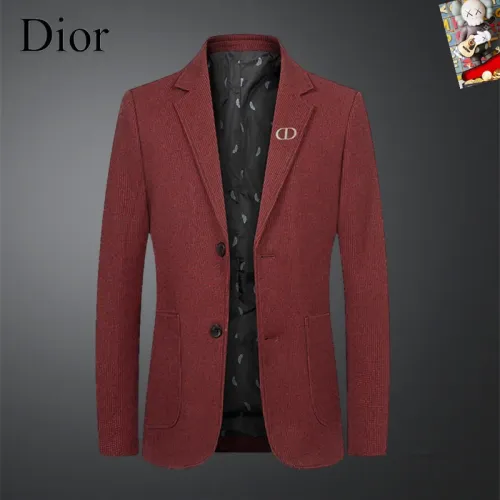 Wholesale Christian Dior Jackets Long Sleeved For Men #1445039 $68.00 USD, Wholesale Quality Replica Christian Dior Jackets