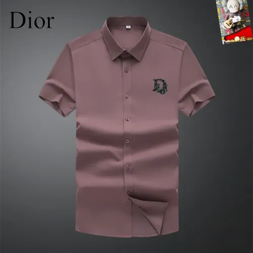 Wholesale Christian Dior Shirts Short Sleeved For Unisex #1445118 $38.00 USD, Wholesale Quality Replica Christian Dior Shirts