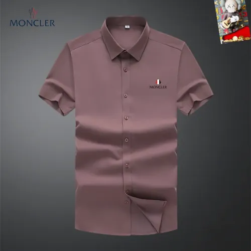 Wholesale Moncler Shirts Short Sleeved For Unisex #1445134 $38.00 USD, Wholesale Quality Replica Moncler Shirts