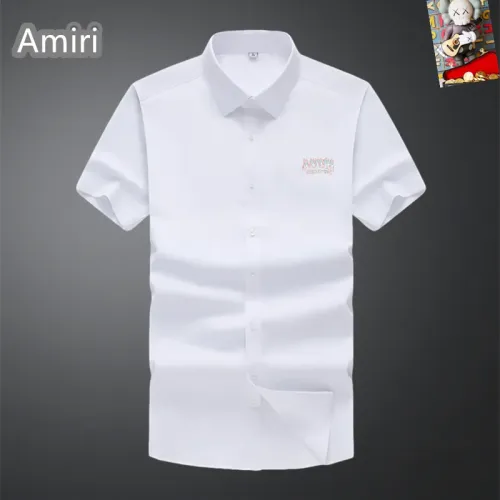 Wholesale Amiri Shirts Short Sleeved For Unisex #1445136 $38.00 USD, Wholesale Quality Replica Amiri Shirts
