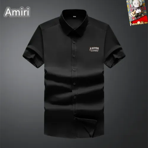 Wholesale Amiri Shirts Short Sleeved For Unisex #1445137 $38.00 USD, Wholesale Quality Replica Amiri Shirts