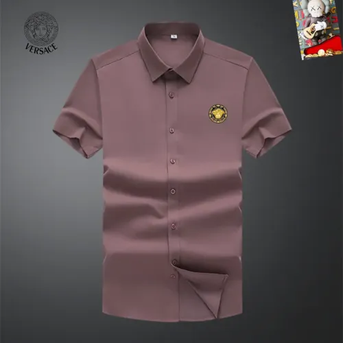 Wholesale Versace Shirts Short Sleeved For Unisex #1445144 $38.00 USD, Wholesale Quality Replica Versace Shirts