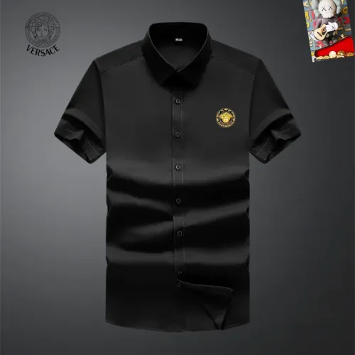 Wholesale Versace Shirts Short Sleeved For Unisex #1445145 $38.00 USD, Wholesale Quality Replica Versace Shirts
