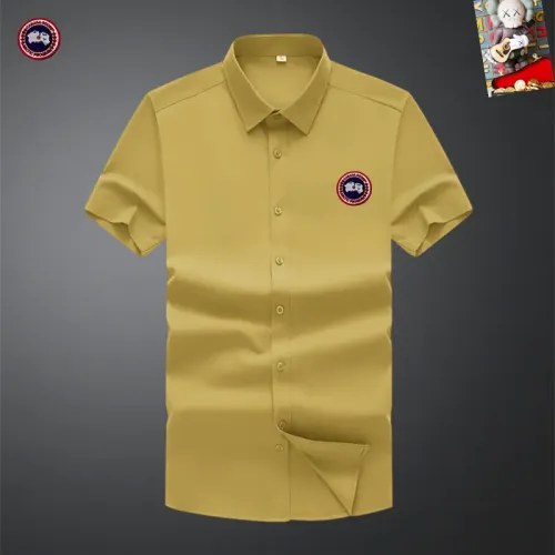 Wholesale Canada Goose Shirts Short Sleeved For Unisex #1445150 $38.00 USD, Wholesale Quality Replica Canada Goose Shirts