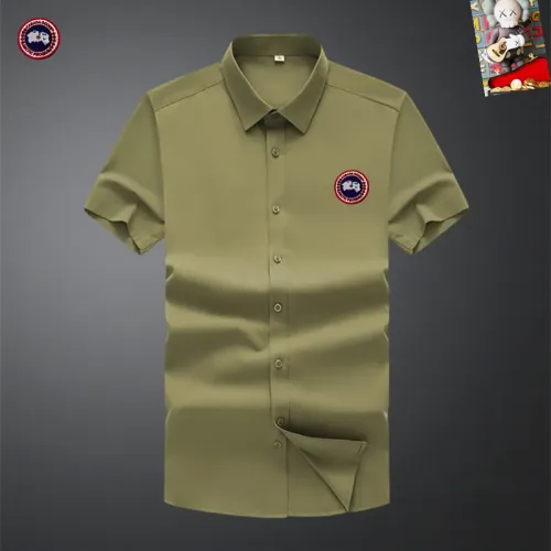 Wholesale Canada Goose Shirts Short Sleeved For Unisex #1445151 $38.00 USD, Wholesale Quality Replica Canada Goose Shirts