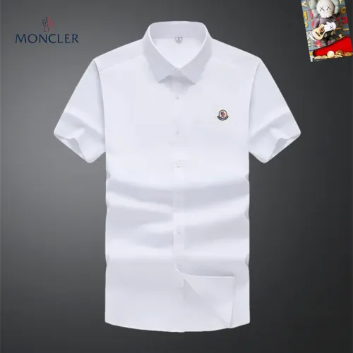 Wholesale Moncler Shirts Short Sleeved For Unisex #1445154 $38.00 USD, Wholesale Quality Replica Moncler Shirts