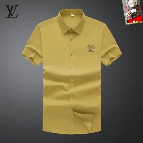 Wholesale Louis Vuitton LV Shirts Short Sleeved For Unisex #1445166 $38.00 USD, Wholesale Quality Replica Louis Vuitton LV Shirts