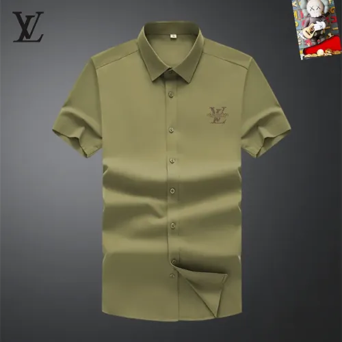 Wholesale Louis Vuitton LV Shirts Short Sleeved For Unisex #1445167 $38.00 USD, Wholesale Quality Replica Louis Vuitton LV Shirts
