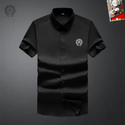 Wholesale Chrome Hearts Shirts Short Sleeved For Unisex #1445185 $38.00 USD, Wholesale Quality Replica Chrome Hearts Shirts