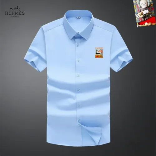 Wholesale Hermes Shirts Short Sleeved For Unisex #1445196 $38.00 USD, Wholesale Quality Replica Hermes Shirts