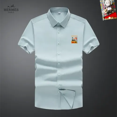 Wholesale Hermes Shirts Short Sleeved For Unisex #1445197 $38.00 USD, Wholesale Quality Replica Hermes Shirts