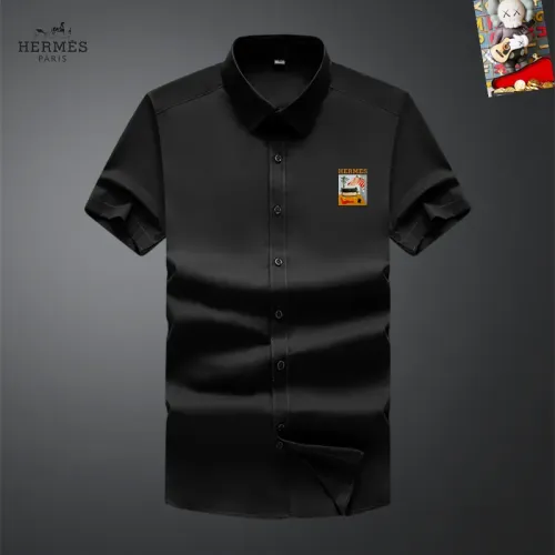 Wholesale Hermes Shirts Short Sleeved For Unisex #1445201 $38.00 USD, Wholesale Quality Replica Hermes Shirts