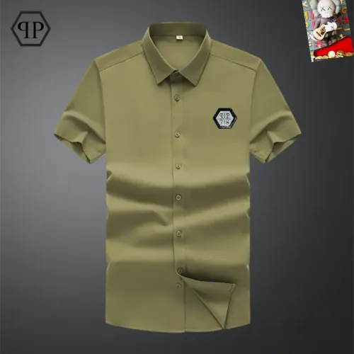 Wholesale Philipp Plein PP Shirts Short Sleeved For Unisex #1445207 $38.00 USD, Wholesale Quality Replica Philipp Plein PP Shirts