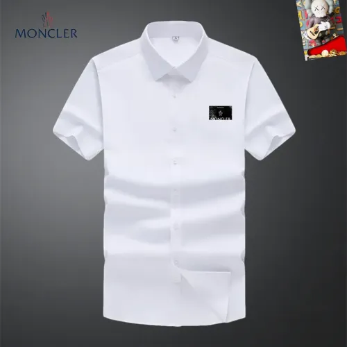 Wholesale Moncler Shirts Short Sleeved For Unisex #1445249 $38.00 USD, Wholesale Quality Replica Moncler Shirts