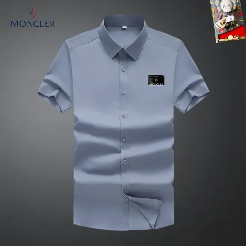 Wholesale Moncler Shirts Short Sleeved For Unisex #1445250 $38.00 USD, Wholesale Quality Replica Moncler Shirts