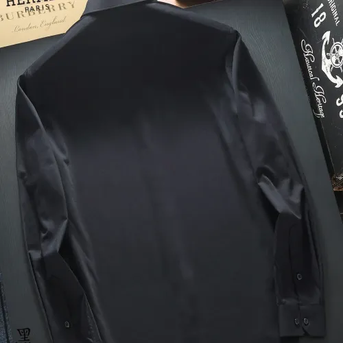 Replica Hermes Shirts Long Sleeved For Unisex #1445278 $40.00 USD for Wholesale