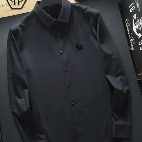 Wholesale Philipp Plein PP Shirts Long Sleeved For Unisex #1445284 $40.00 USD, Wholesale Quality Replica Philipp Plein PP Shirts