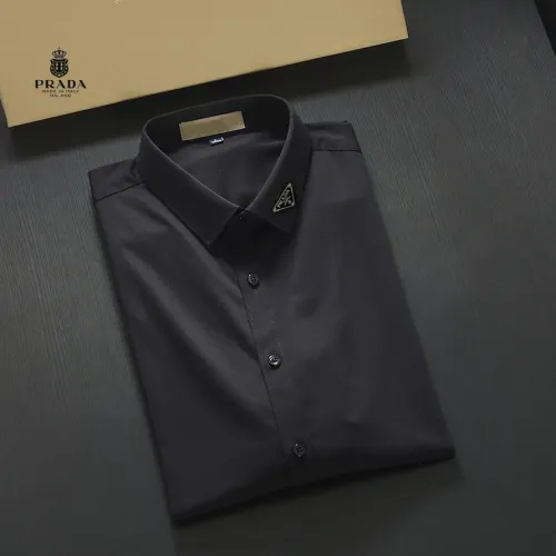 Replica Prada Shirts Long Sleeved For Unisex #1445290 $40.00 USD for Wholesale