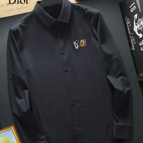 Wholesale Christian Dior Shirts Long Sleeved For Unisex #1445292 $40.00 USD, Wholesale Quality Replica Christian Dior Shirts