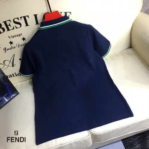 Replica Fendi T-Shirts Short Sleeved For Men #1445312 $29.00 USD for Wholesale