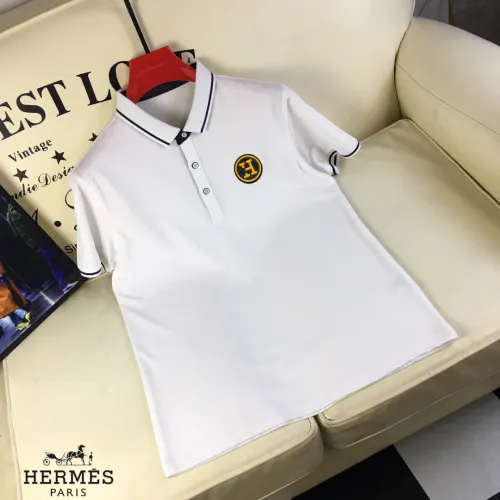 Wholesale Hermes T-Shirts Short Sleeved For Men #1445328 $29.00 USD, Wholesale Quality Replica Hermes T-Shirts