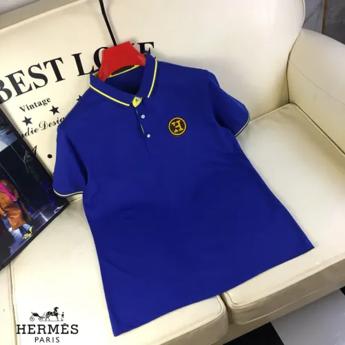 Wholesale Hermes T-Shirts Short Sleeved For Men #1445329 $29.00 USD, Wholesale Quality Replica Hermes T-Shirts