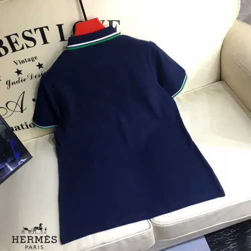 Replica Hermes T-Shirts Short Sleeved For Men #1445334 $29.00 USD for Wholesale