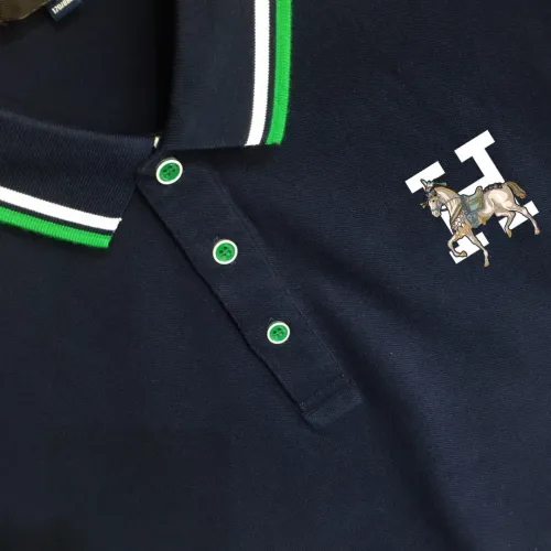 Replica Hermes T-Shirts Short Sleeved For Men #1445334 $29.00 USD for Wholesale