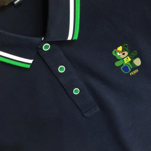 Replica Fendi T-Shirts Short Sleeved For Men #1445368 $29.00 USD for Wholesale