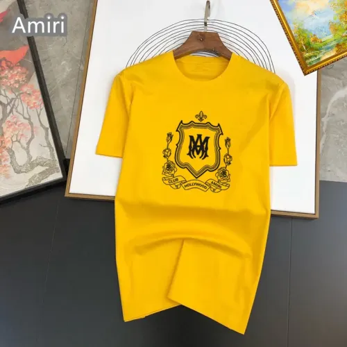 Wholesale Amiri T-Shirts Short Sleeved For Unisex #1445382 $25.00 USD, Wholesale Quality Replica Amiri T-Shirts