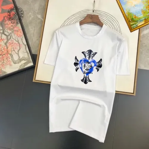 Wholesale Chrome Hearts T-Shirts Short Sleeved For Unisex #1445396 $25.00 USD, Wholesale Quality Replica Chrome Hearts T-Shirts