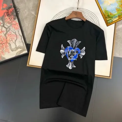 Wholesale Chrome Hearts T-Shirts Short Sleeved For Unisex #1445397 $25.00 USD, Wholesale Quality Replica Chrome Hearts T-Shirts