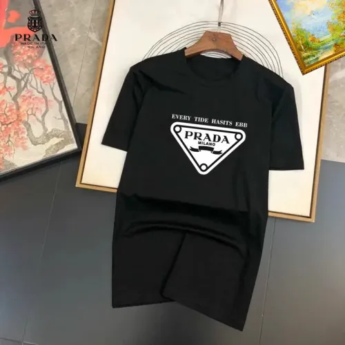 Wholesale Prada T-Shirts Short Sleeved For Unisex #1445421 $25.00 USD, Wholesale Quality Replica Prada T-Shirts