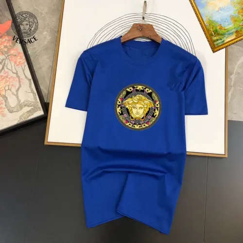 Wholesale Versace T-Shirts Short Sleeved For Unisex #1445464 $25.00 USD, Wholesale Quality Replica Versace T-Shirts