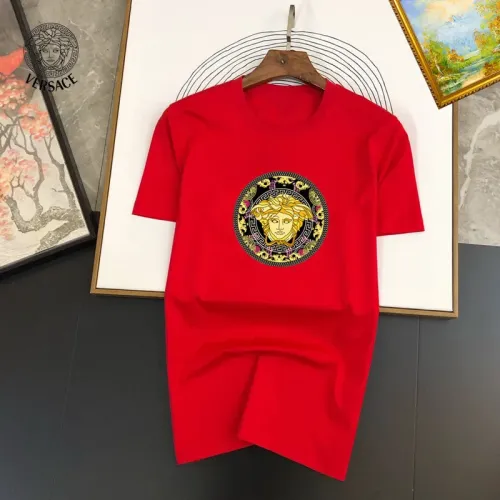 Wholesale Versace T-Shirts Short Sleeved For Unisex #1445466 $25.00 USD, Wholesale Quality Replica Versace T-Shirts