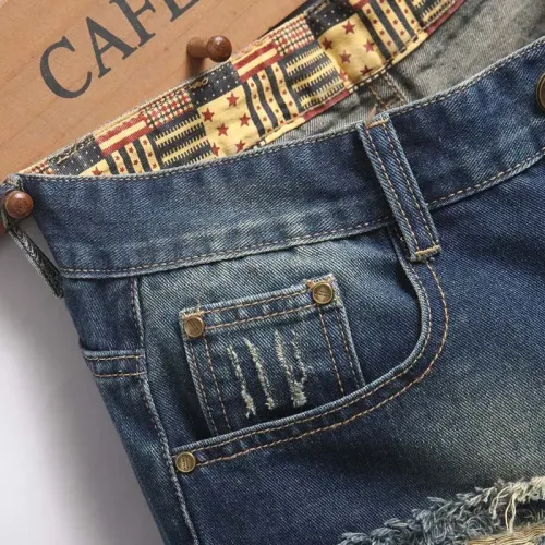 Replica Balmain Jeans For Men #1445509 $40.00 USD for Wholesale