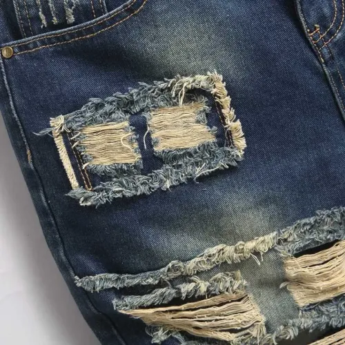 Replica Balmain Jeans For Men #1445509 $40.00 USD for Wholesale