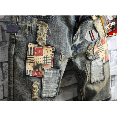 Replica Moncler Jeans For Men #1445511 $40.00 USD for Wholesale