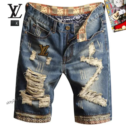 Wholesale Louis Vuitton LV Jeans For Men #1445512 $40.00 USD, Wholesale Quality Replica Louis Vuitton LV Jeans