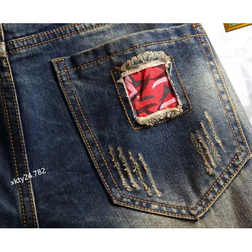 Replica Hermes Jeans For Men #1445513 $40.00 USD for Wholesale