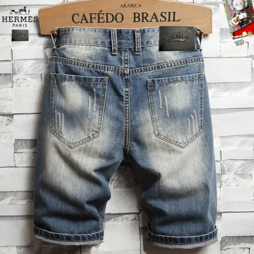 Replica Hermes Jeans For Men #1445518 $40.00 USD for Wholesale
