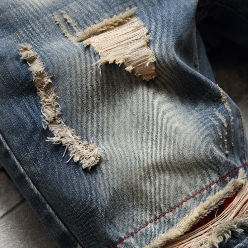 Replica Hermes Jeans For Men #1445518 $40.00 USD for Wholesale