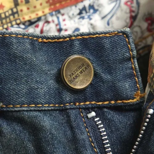 Replica Prada Jeans For Men #1445523 $40.00 USD for Wholesale